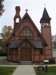 A historic church in Stevensville