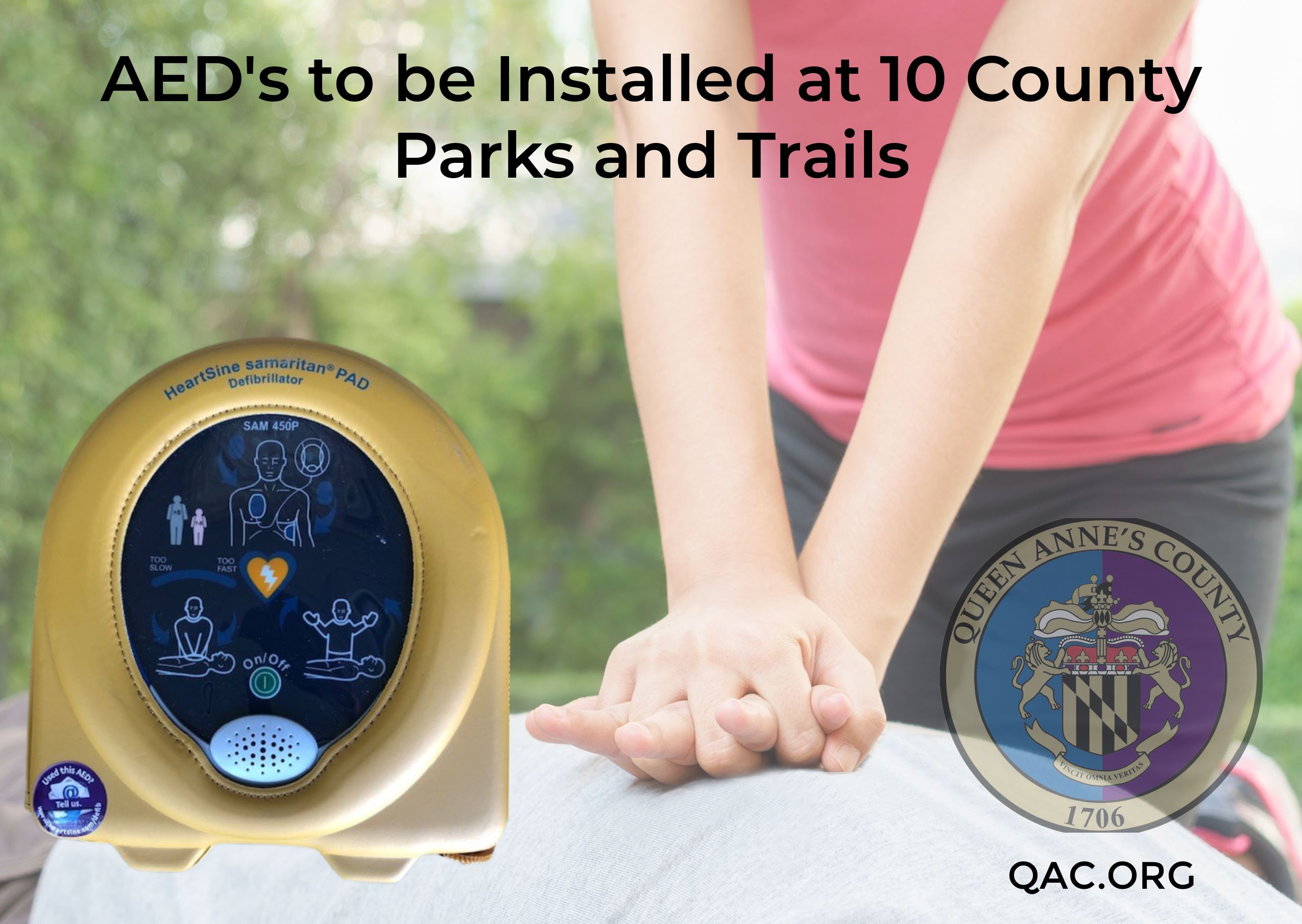 AED county parks