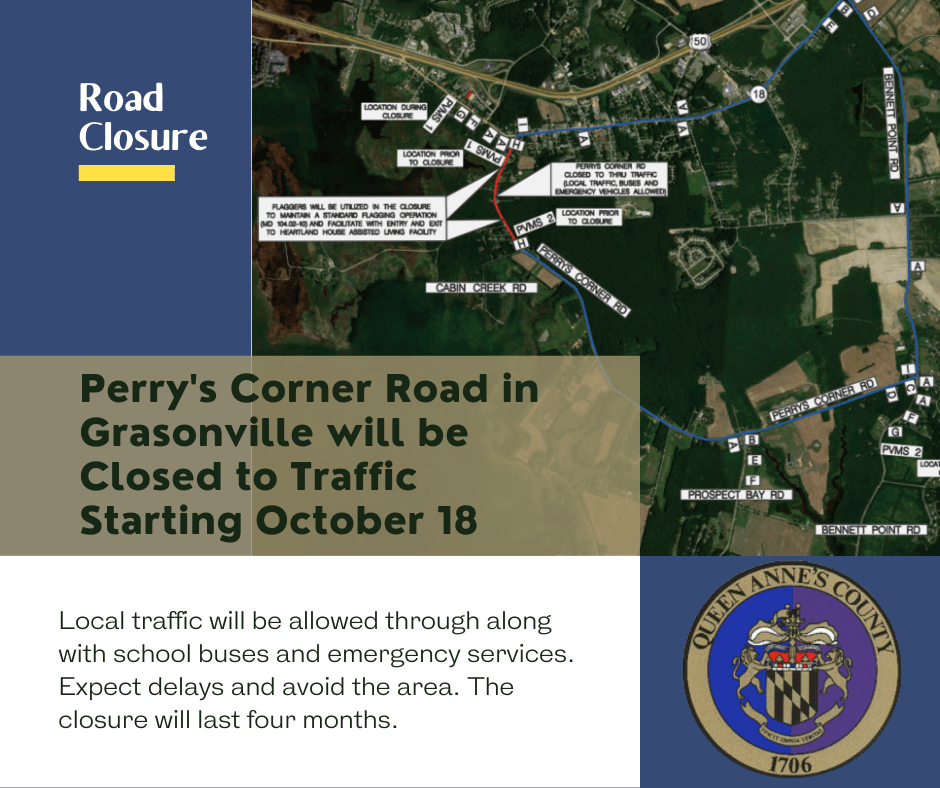 Perrys Corner Road Closure
