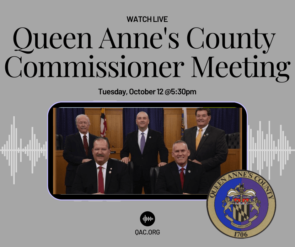 Queen Annes County Commissioner MeetingOct12