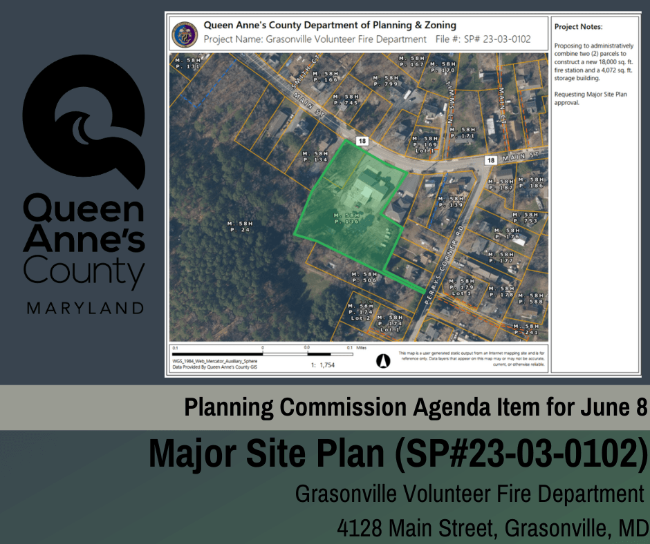 PC Agenda Item June 8 Grasonville VFD