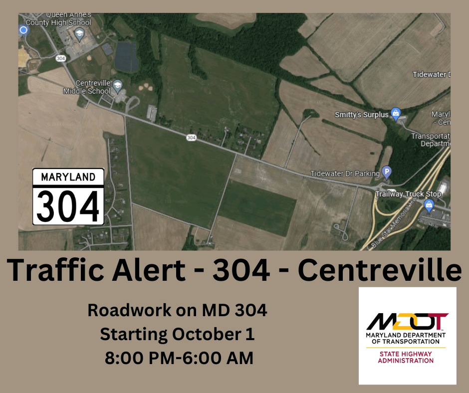 Traffic Alert - 304 Centreville