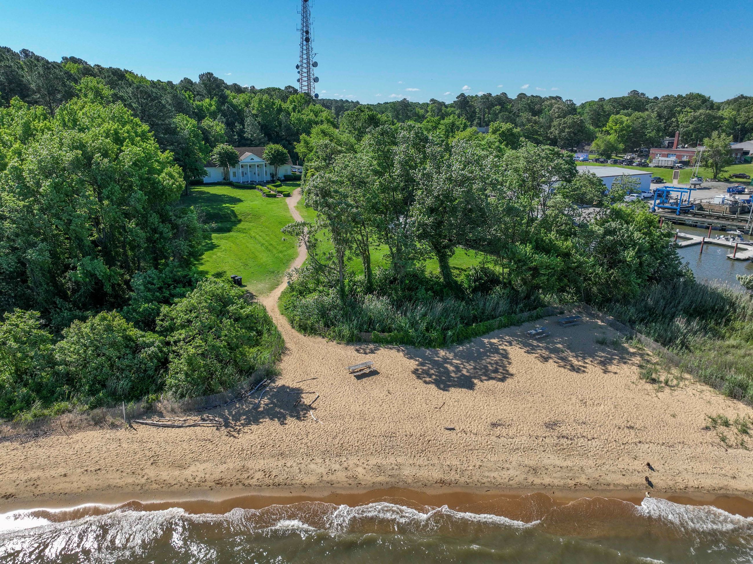 Matapeake Clubhouse Aerial View