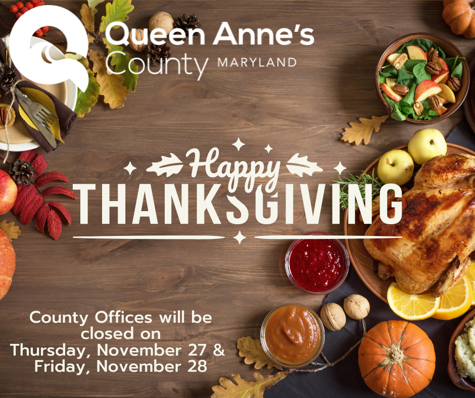 Copy of Copy of County Offices and Buildings will be closed on Thursday and Friday for Thanksgiving