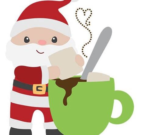 santa and chocolate Spotlight