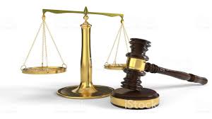 gavel and scales of justice
