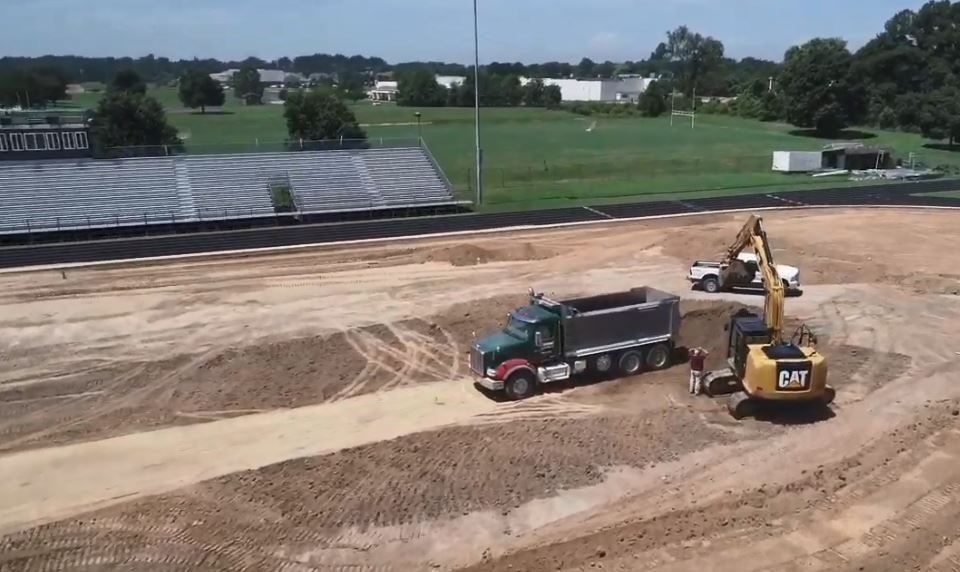 artificial turf construction 2